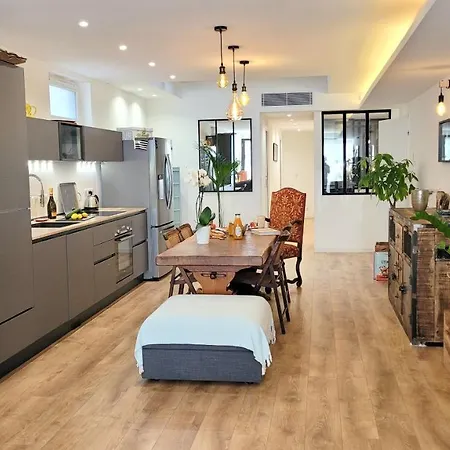 Ze Perfect Place - Loft 2 Chb - 2 Sdb - Parking - Coulée Verte De Appartamento